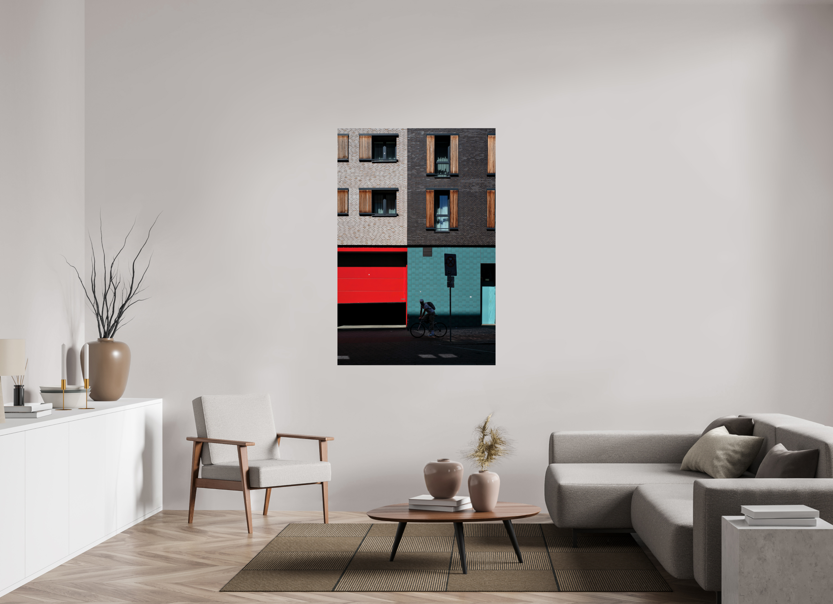 100 x 150 cm, Einzeln Hahnemühle FineArt Pearl Urbanes Stillleben
