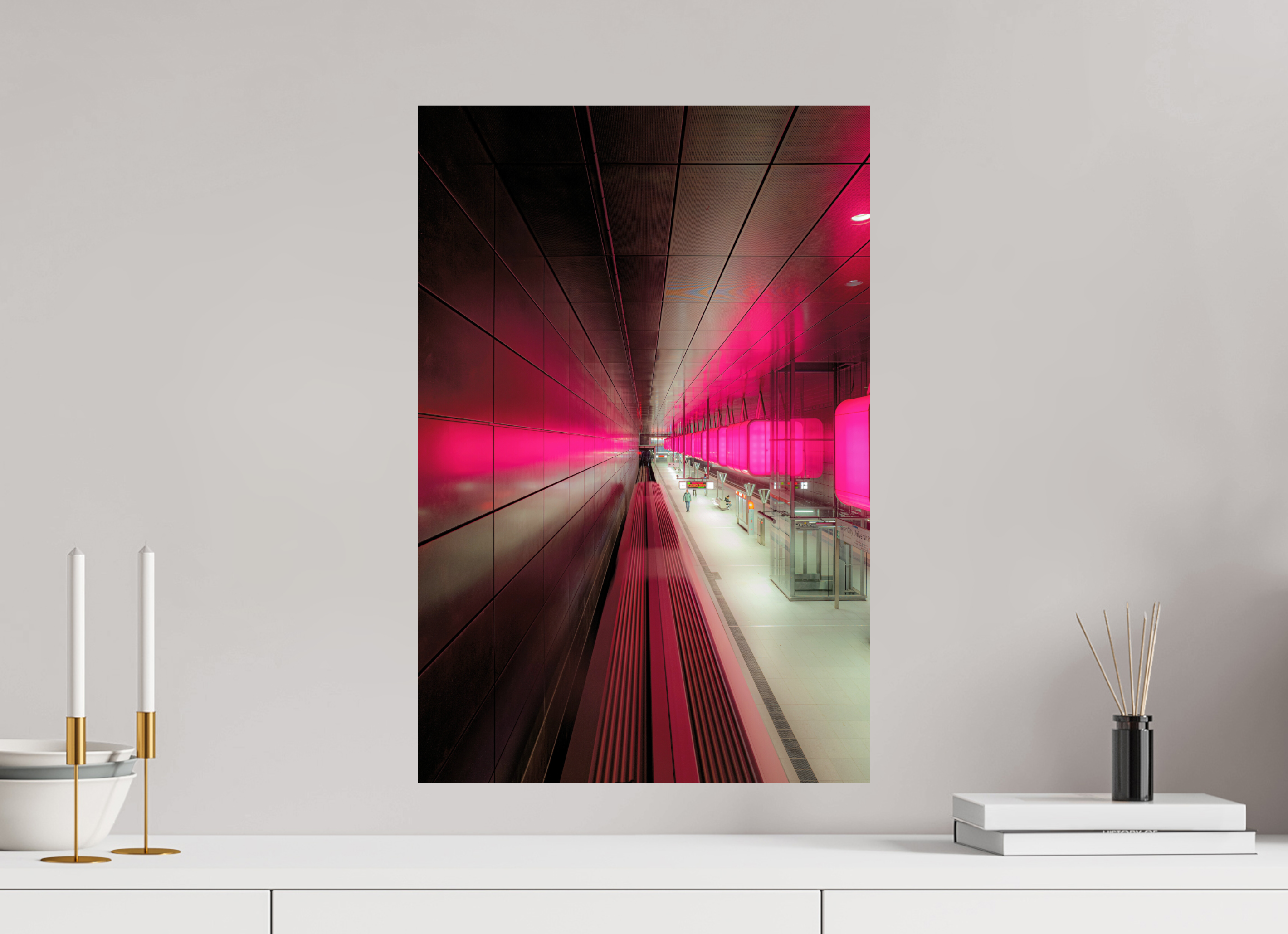 40 x 60 cm, Einzeln Hahnemühle FineArt Pearl Hamburg in Bewegung
