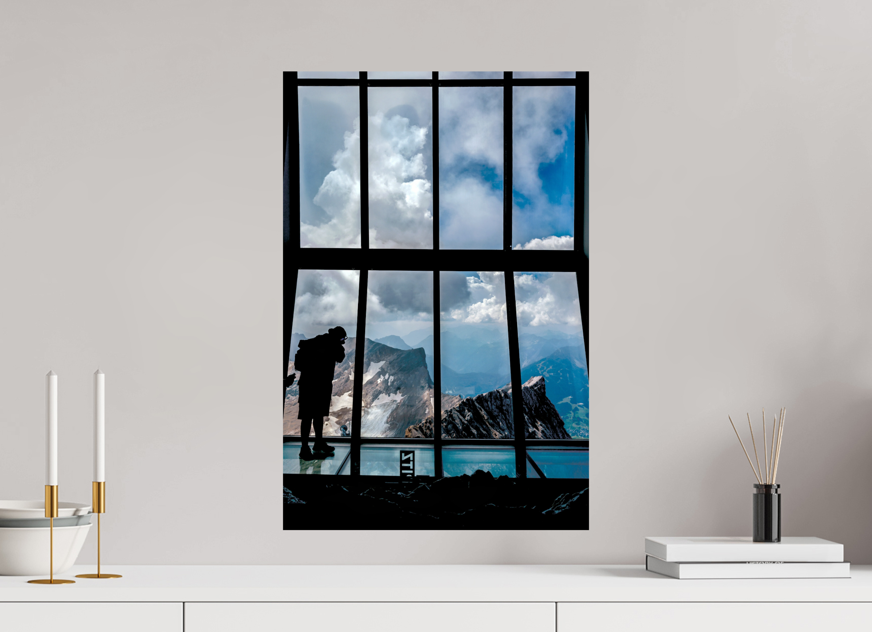 40 x 60 cm, Einzeln Hahnemühle FineArt Pearl A room with a view