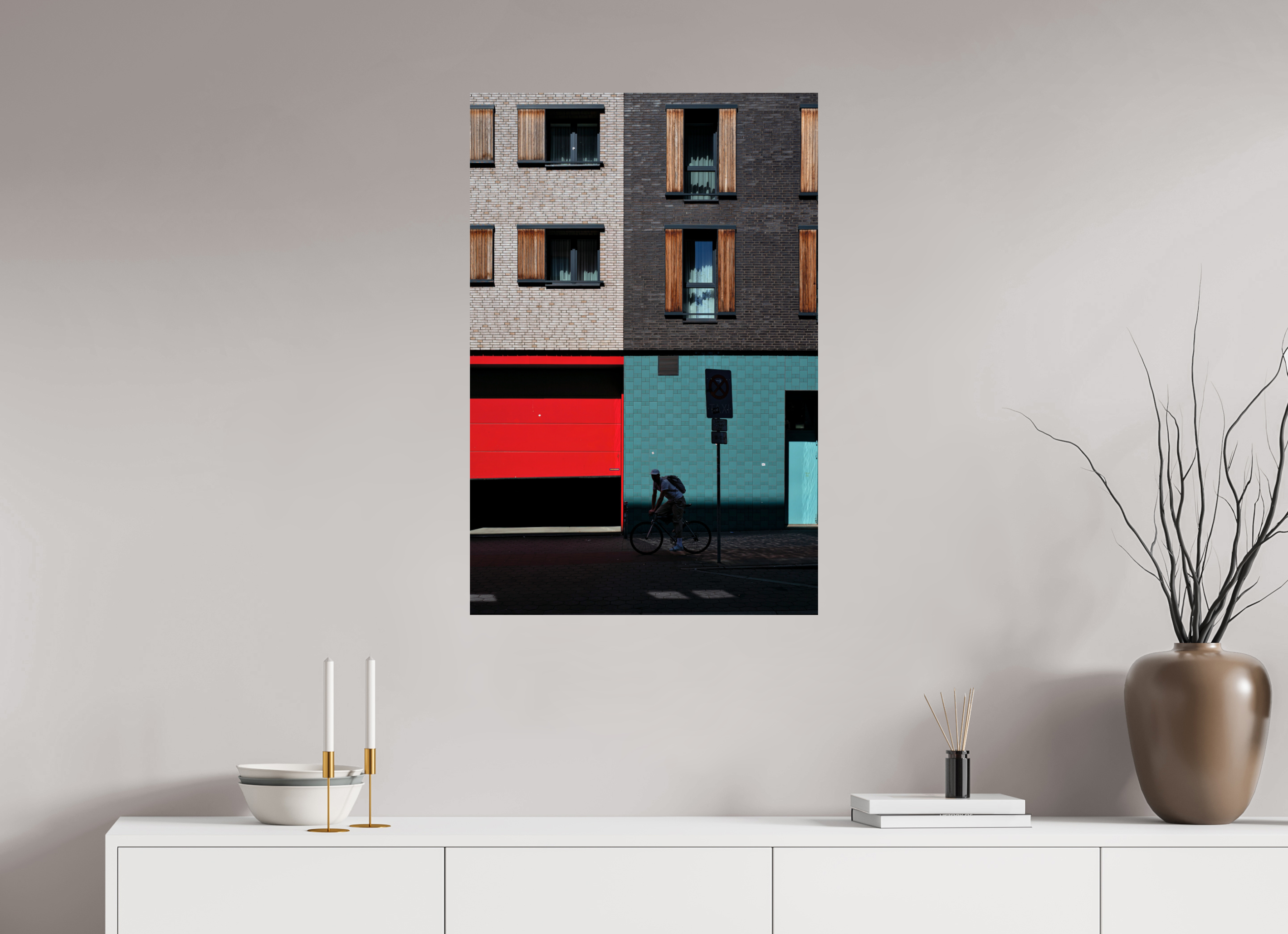 60 x 90 cm, Einzeln Hahnemühle FineArt Pearl Urbanes Stillleben