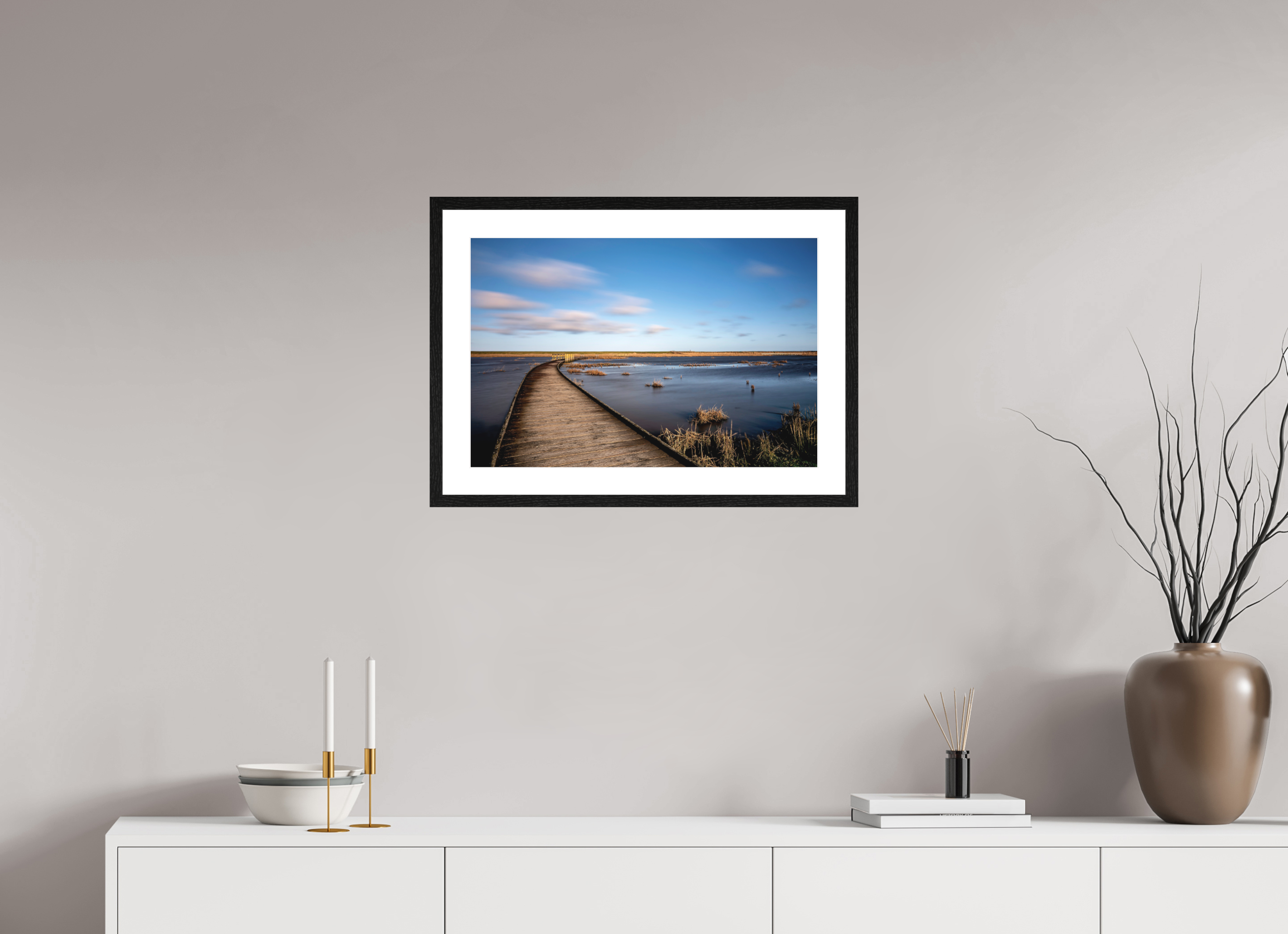 60 x 40 cm, Juist 1 Nordsee Wattenmeer