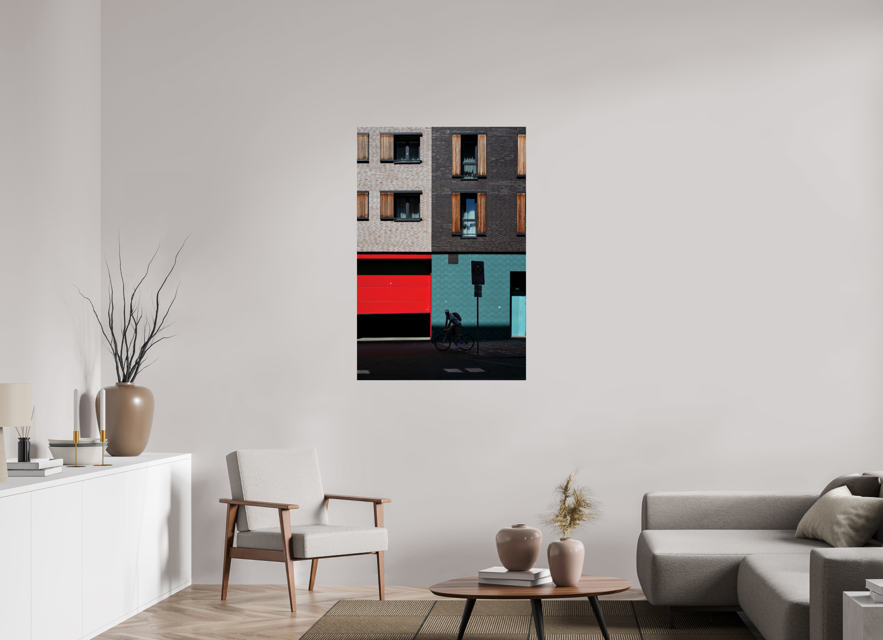 80 x 120 cm, Einzeln Hahnemühle FineArt Pearl Urbanes Stillleben