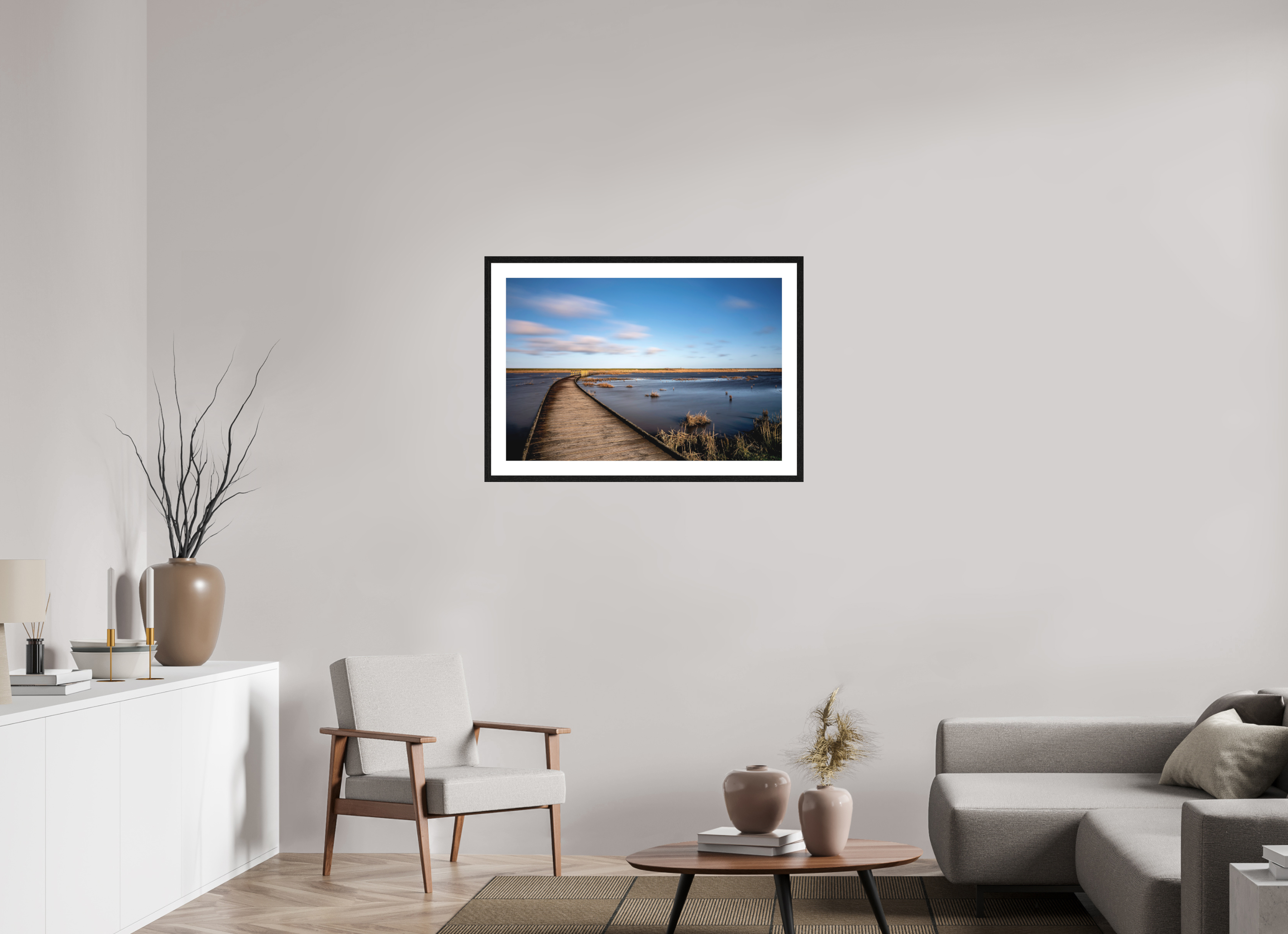 90 x 60 cm, Juist 1 Nordsee Wattenmeer