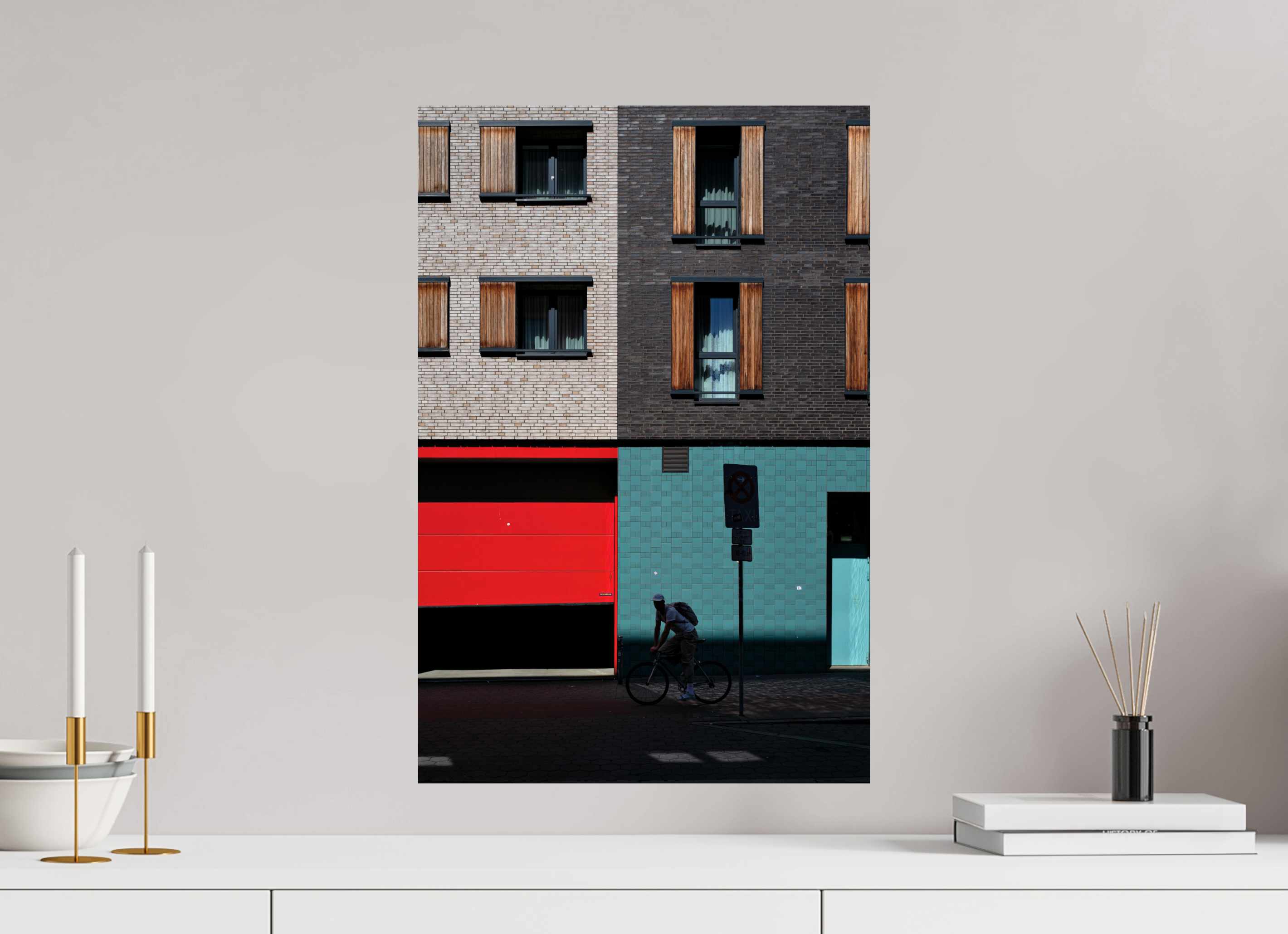40 x 60 cm, Einzeln Hahnemühle FineArt Pearl Urbanes Stillleben