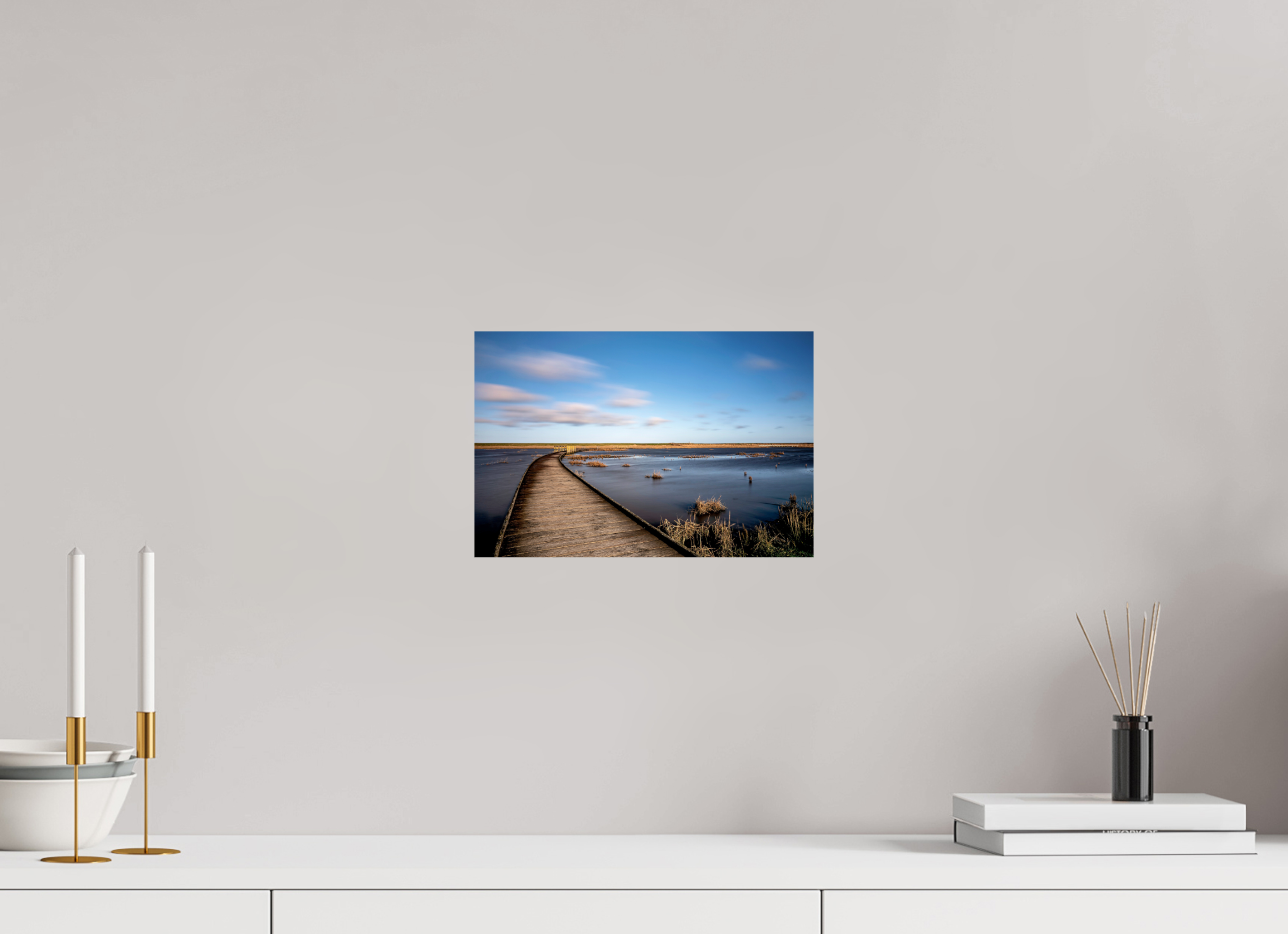 30 x 20 cm, Einzeln Hahnemühle FineArt Pearl Der Weg zur Nordsee - Hahnemühle Fine Art