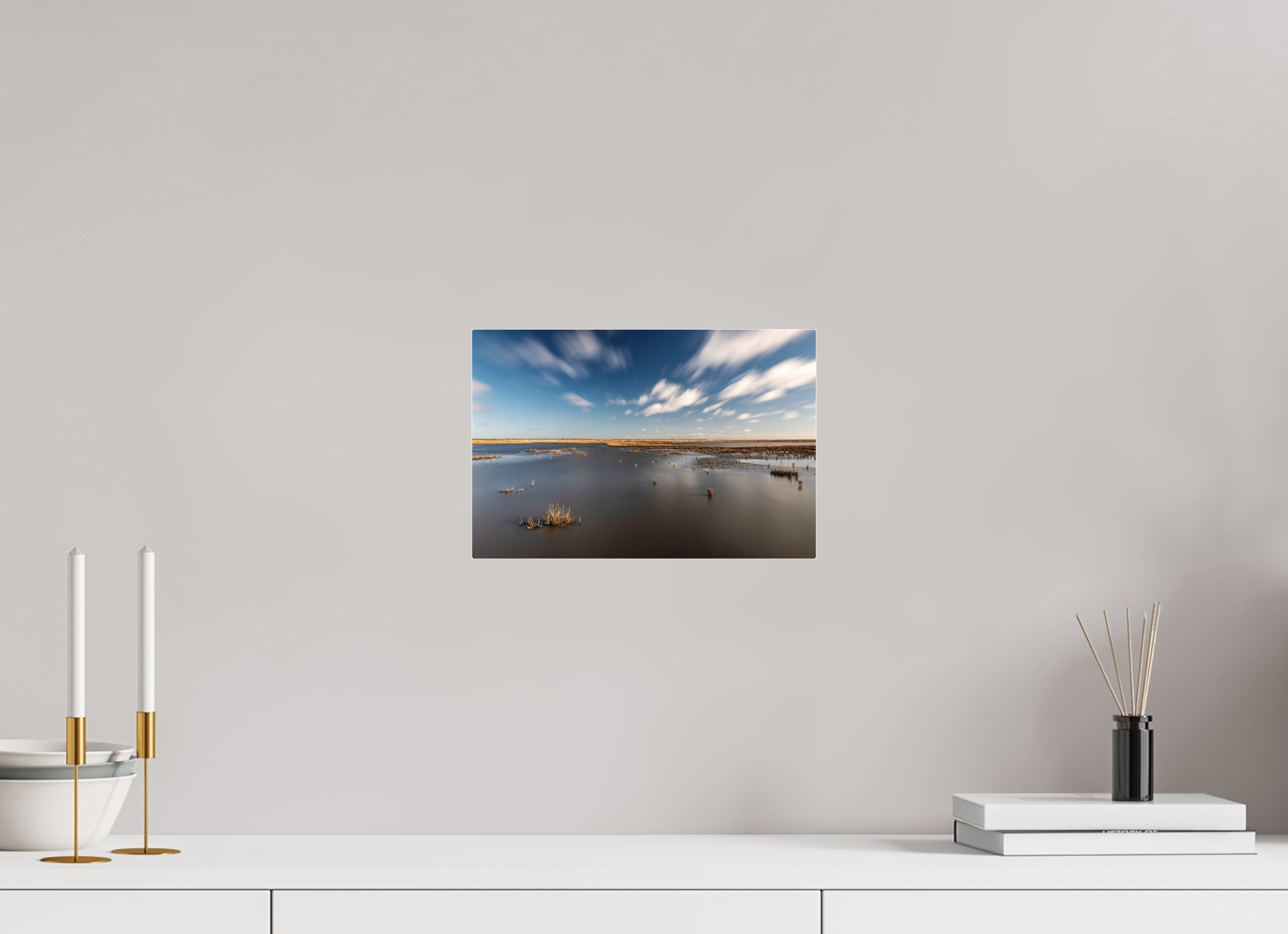 30 x 20 cm, Acrylglas Fuji Crystal Archiv color matt Nordsee Wattenmeer - Acrylglas