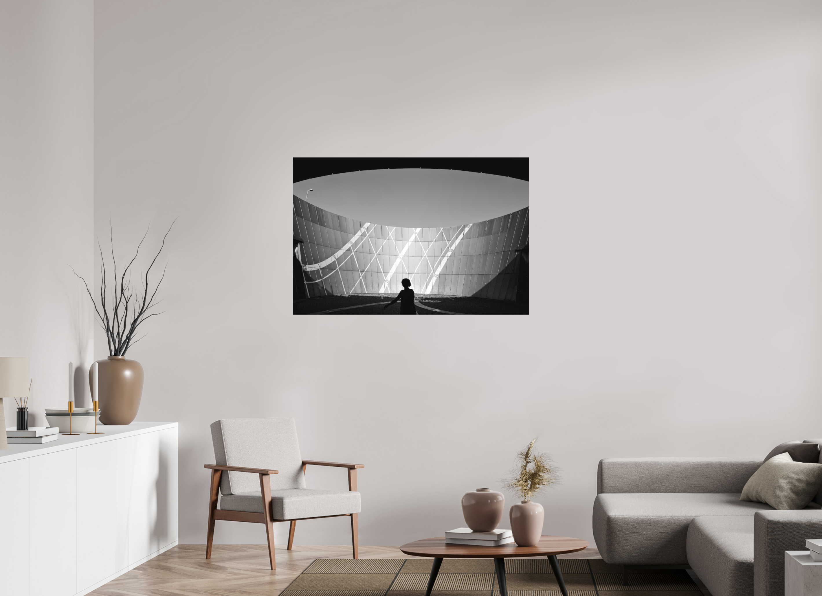 120 x 80 cm, Einzeln Ilford SW Papier matt Modern