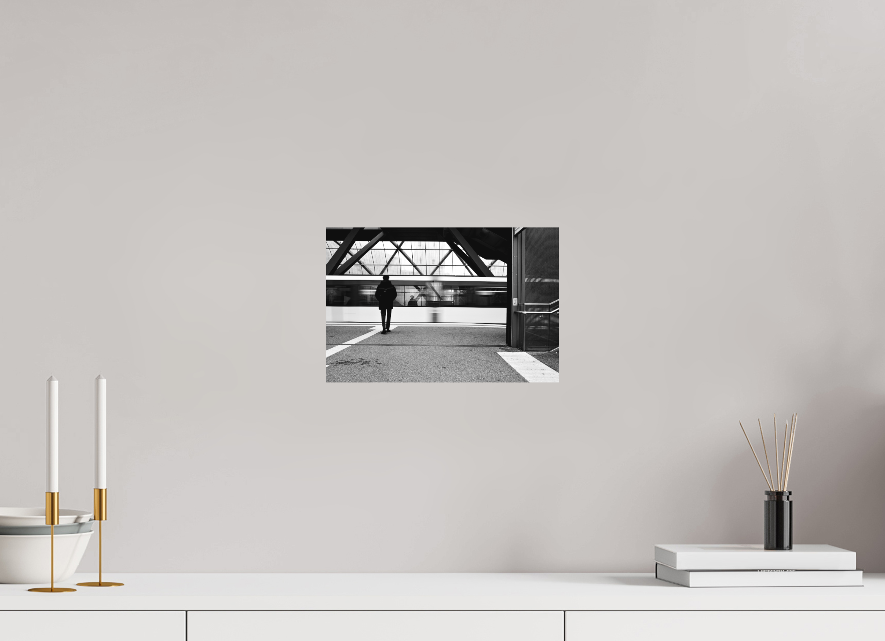 30 x 20 cm, Einzeln Ilford SW Papier matt Warten und entspannen