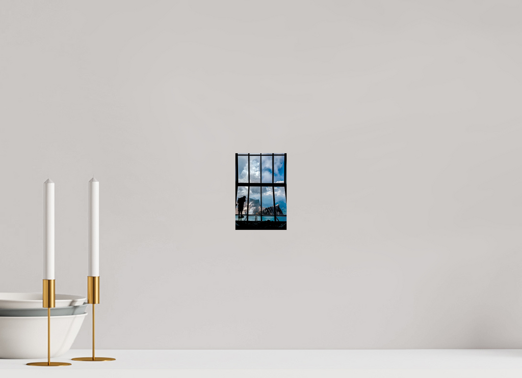 10 x 15 cm, Einzeln Hahnemühle FineArt Pearl A room with a view