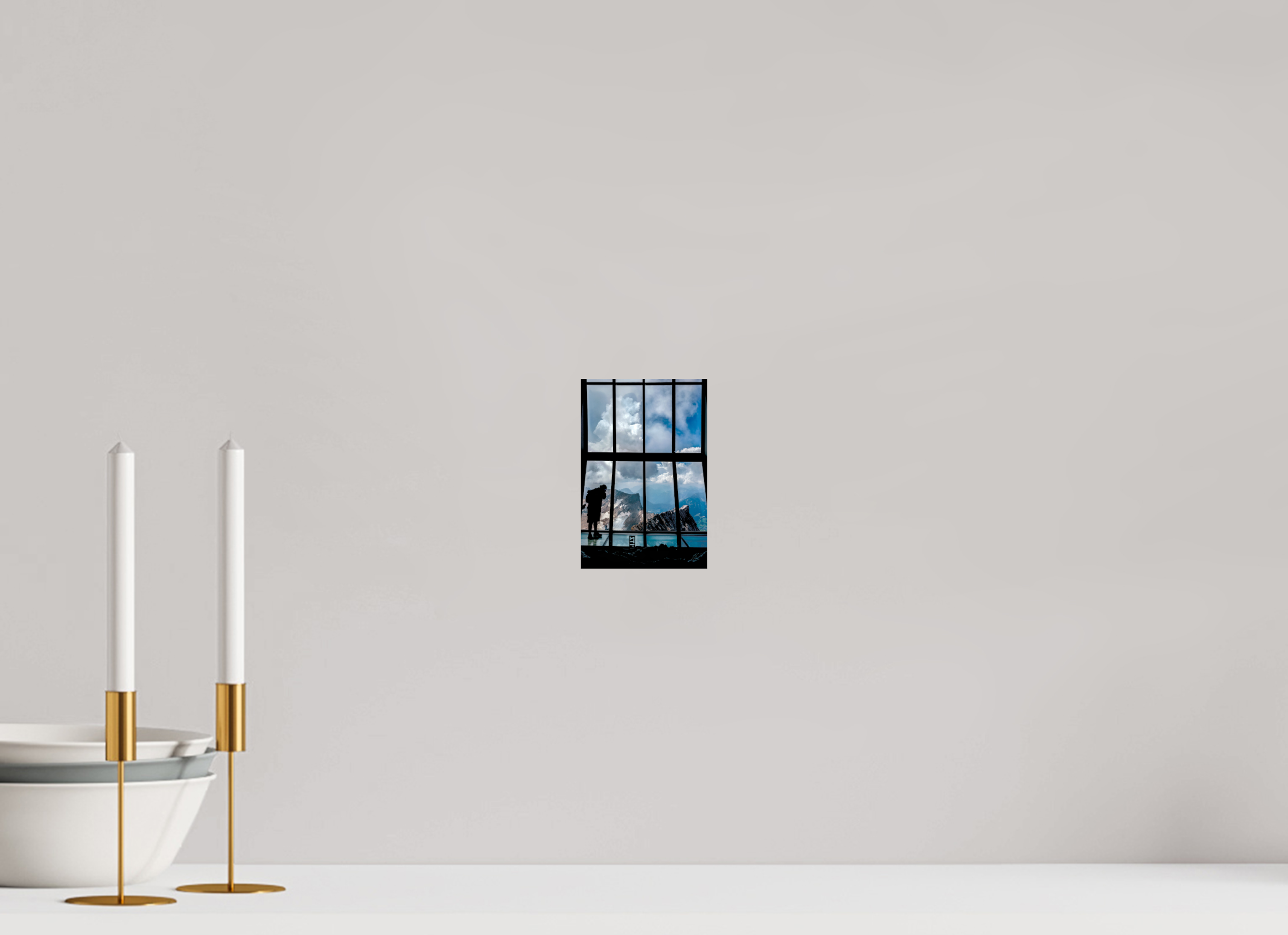 10 x 15 cm, Einzeln Hahnemühle FineArt Pearl A room with a view